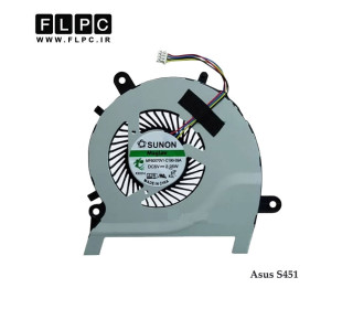فن لپ تاپ ایسوس S451 چهارسیم Asus S451 Laptop CPU Fan