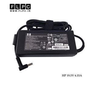 آداپتور لپ تاپ اچ پی 19.5 ولت 6.15 آمپر HP 19.5V 6.15A Laptop Adaptor Org