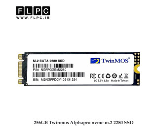 اس اس دی 256 گیگابایت TwinMOS مدل AlphaPro M.2 NVME مشکی TwinMOS 256GB AlphaPro M.2 NVME 2280 SSD