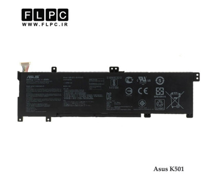 باطری لپ تاپ ایسوس K501 مشکی-داخلی Asus K501 Laptop Battery - B31N1429