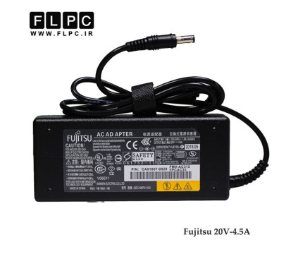 آداپتور لپ تاپ فوجیتسو Fujitsu 20V 4.5A Org Plus _5.5*2.5 سرنرمال