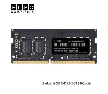 رم لپ تاپ 16 گیگ Zadak DDR4-PC4 3200