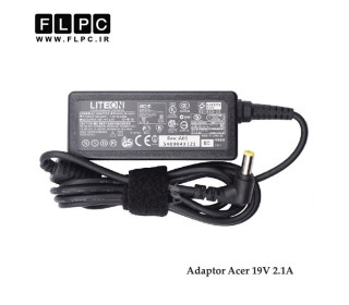 آداپتور لپ تاپ ایسر38وات 19ولت 2.1 آمپر - 5.5mm*1.7mm