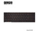 کیبورد لپ تاپ ایسوس Asus GL552 بدون فریم - با بک لایت