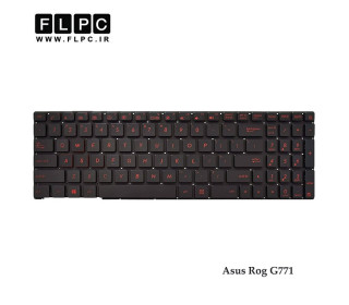 کیبورد لپ تاپ ایسوس Asus Rog G771 بدون فریم - با بک لایت
