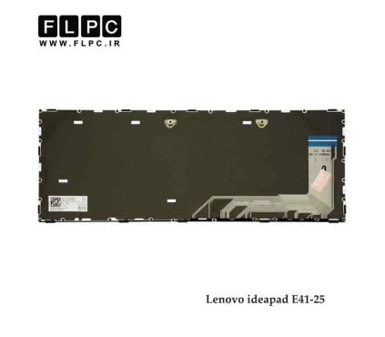 کیبورد لپ تاپ لنوو Lenovo ideaPad E41-25 بافریم - دکمه پاور- فلت از کنار