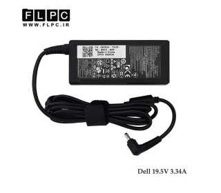 آداپتور لپ تاپ دل 19.5ولت 3.34آمپر 65وات _ 3.0*4.5 سرریز