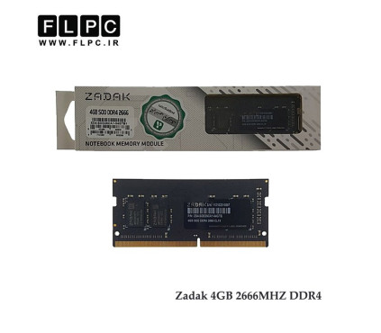 رم لپ تاپ 4 گیگ Zadak DDR4-PC4 (2666)