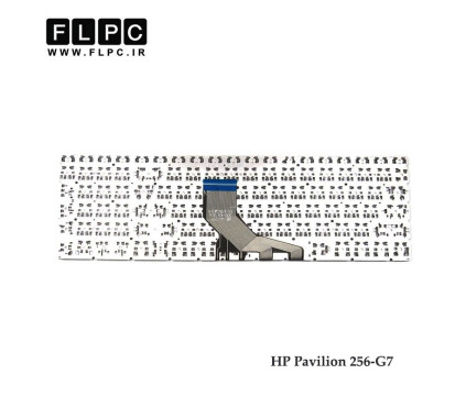 کیبورد لپ تاپ اچ پی HP Pavilion 256-G7 بدون فریم - اینتر کوچک