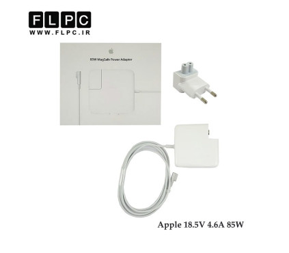 آداپتور لپ تاپ اپل 85 وات 18.5 ولت 4.6 آمپرMagsafe1 با پک