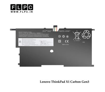 باتری لپ تاپ لنوو Lenovo ThinkPad X1 Carbon Gen3 _ 00HW003 - 2800mAh برند MM