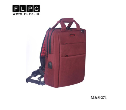 کیف و کوله پشتی لپ تاپ برند M&S-274