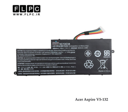 باتری لپ تاپ ایسر Acer Aspire V5-132 - AC13C34 برند MM