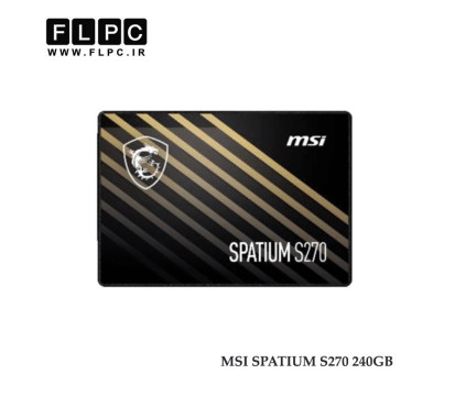 هارد SSD لپ تاپ 240 گیگابایت MSI مدل SPATIUM S270