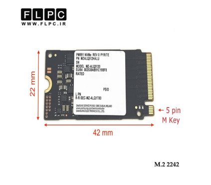 هارد SSD لپ تاپ 512 گیگابایت SK hynix مدل M.2 2242