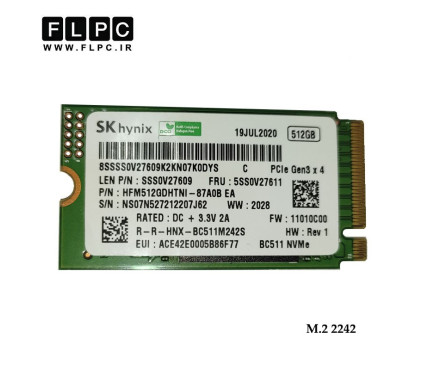 هارد SSD لپ تاپ 512 گیگابایت SK hynix مدل M.2 2242