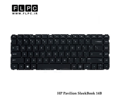 کیبورد لپ تاپ اچ پی HP Pavilion 14-B اینتر کوچک - بدون فریم