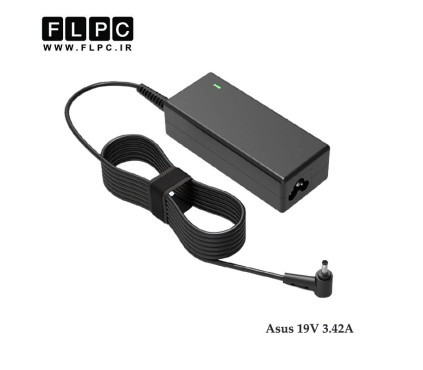 آداپتور لپ تاپ ایسوس Asus 19V 3.42A Org _4.0*1.35 زنبوکی سر فیش بزرگ