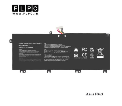 باتری لپ تاپ ایسوس Asus FX63 - B41N1711 _4150mAh برند MM