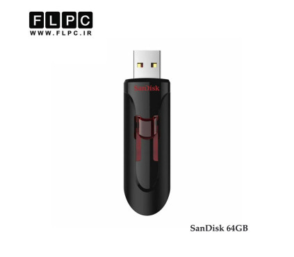 فلش مموری SanDisk مدل Cruzer Glide ظرفیت 64 گیگابایت