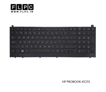 کیبورد لپ تاپ اچ پی HP Probook 4525s مشکی-با فریم