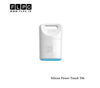 فلش مموری 32 گیگابایت Silicon Power مدل TOUCH T06 سفید