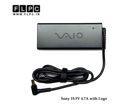 آداپتور لپ تاپ سونی 19.5 ولت 4.7 آمپر +Sony laptop adaptor 19.5V 4.7A Logo Original