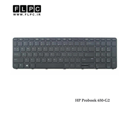 کیبورد لپ تاپ اچ پی HP Probook 650-G2 مشکی-بافریم