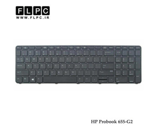 کیبورد لپ تاپ اچ پی HP Probook 655-G2 مشکی-بافریم