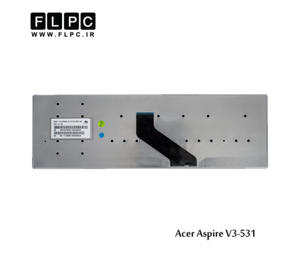 کیبورد لپ تاپ ایسر Acer Aspire V3-531 اینتر کوچک - بدون فریم