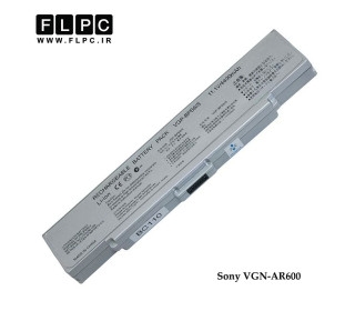 باتری لپ تاپ سونی Sony VGN-AR600 _4000mAh نقره ای