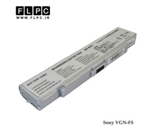 باتری لپ تاپ سونی Sony VGN-FS _4000mAh نقره ای- برند GIMO