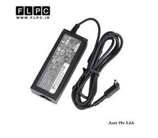 آداپتور لپ تاپ ایسر Acer 19V 3.42A _3.0*1.1 سرریز