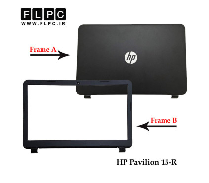 قاب پشت و جلو ال سی دی لپ تاپ اچ پی HP Pavilion 15-R _Cover A+B