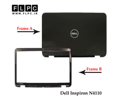 قاب پشت و جلو ال سی دی لپ تاپ دل Dell Inspiron N4110 _Cover A+B