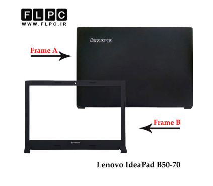 قاب پشت و جلو ال سی دی لپ تاپ لنوو Lenovo IdeaPad B50-70 _Cover A+B