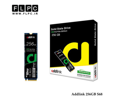 هارد SSD لپ تاپ 256 گیگابایت Addlink مدل S68 NVMe M.2
