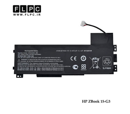 باتری لپ تاپ اچ پی HP ZBook 15-G3 _4600mAh برند MM