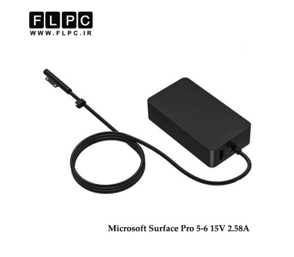 آداپتور تبلت مایکروسافت Microsoft Surface Pro6 15V 2.58A