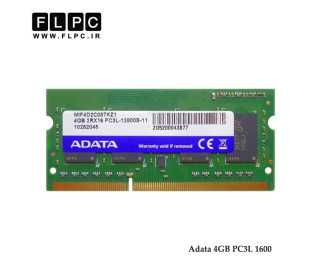 رم لپ تاپ 4 گیگ Adata DDR3-PC3L (1600-12800)