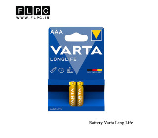 باتری نیم قلمی وارتا مدل Long Life بسته دو عددی