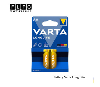 باتری قلمی وارتا مدل Long Life بسته دو عددی