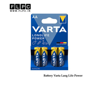 باتری قلمی وارتا مدل Long Life Power بسته 4 عددی