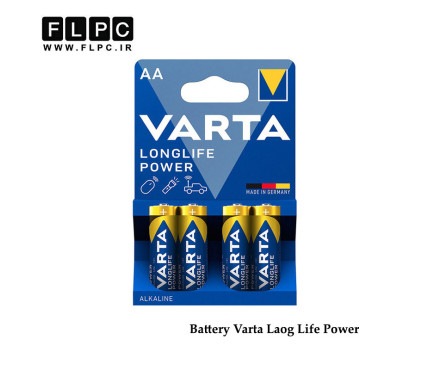 باتری قلمی وارتا مدل Long Life Power بسته 4 عددی