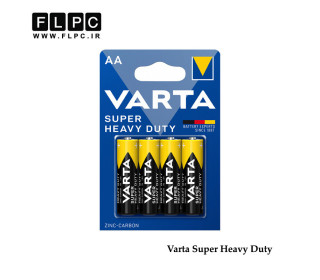 باتری قلمی وارتا مدل Super Heavy Duty بسته 4 عددی