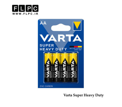 باتری قلمی وارتا مدل Super Heavy Duty بسته 4 عددی