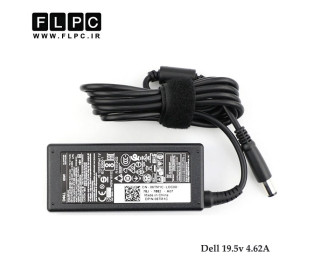 آداپتور لپ تاپ دل Dell 19.5V 4.62A New Delta Org _7.4*5.0