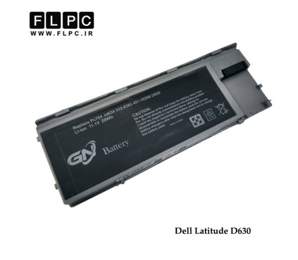 باطری لپ تاپ دل D630 نقره ای  Dell Latitude D630 Laptop Battery - 6cell - 4000Mah