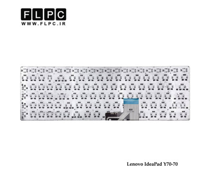 کیبورد لپ تاپ لنوو Lenovo IdeaPad Y70-70 مشکی -اینتر کوچک -بدون فریم