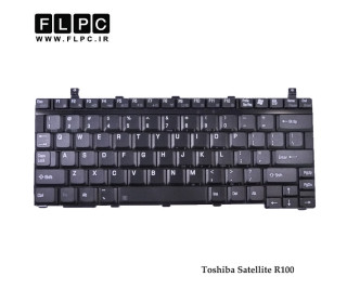کیبورد لپ تاپ توشیبا Toshiba Satellite R100 مشکی-بافریم